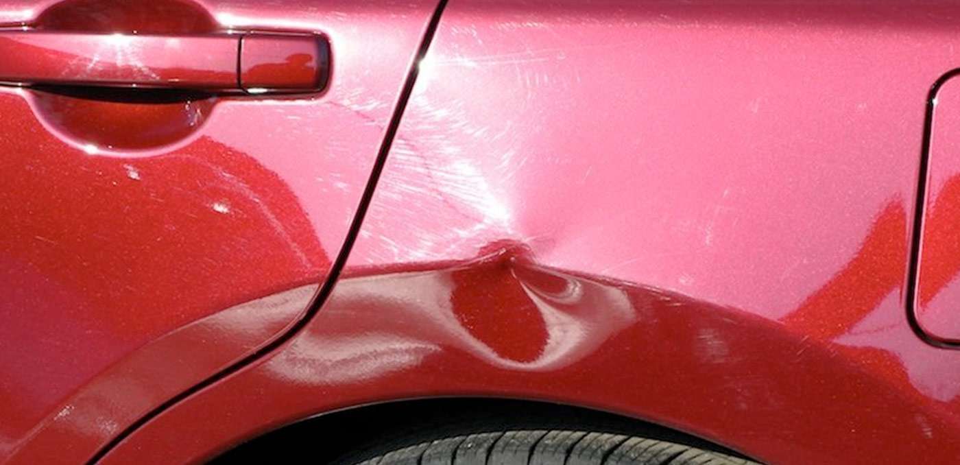Auto Paintless Dent Removal Service Before After